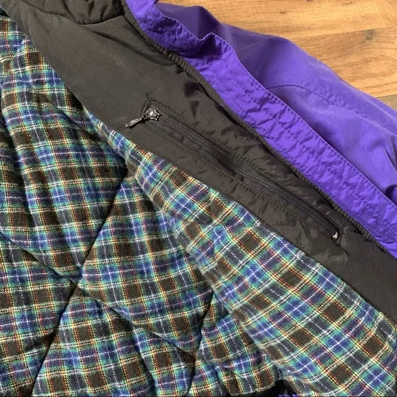 Vintage retro purple skiwear jacket women’s medium - Picture 6 of 6